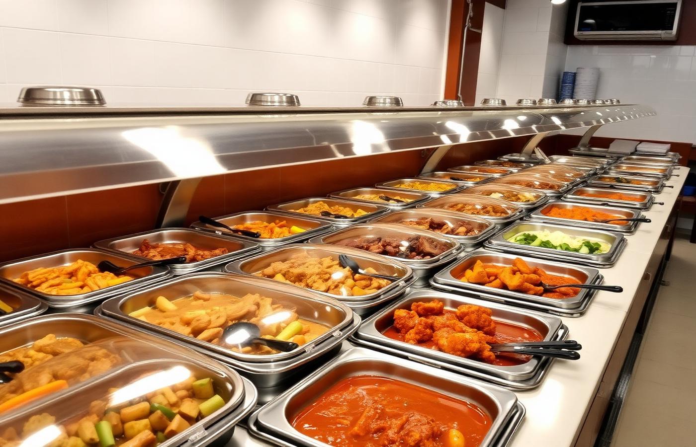Nasi Campur & Kampung Dishes
